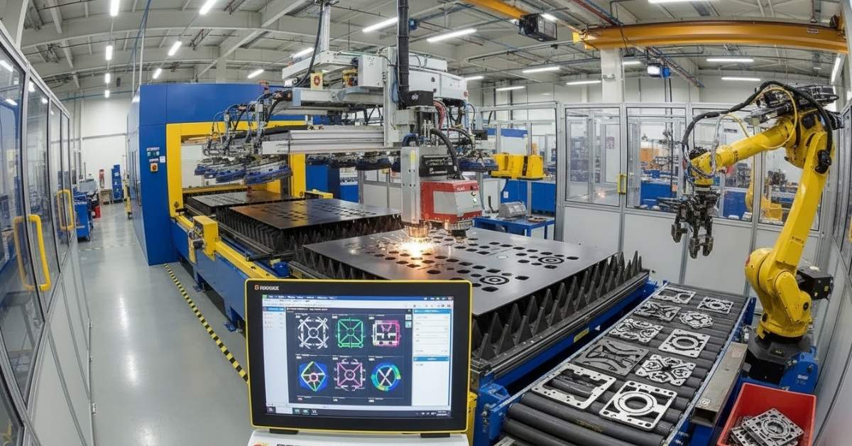 Automatizacija procesa laserskog sečenja u serijskoj proizvodnji